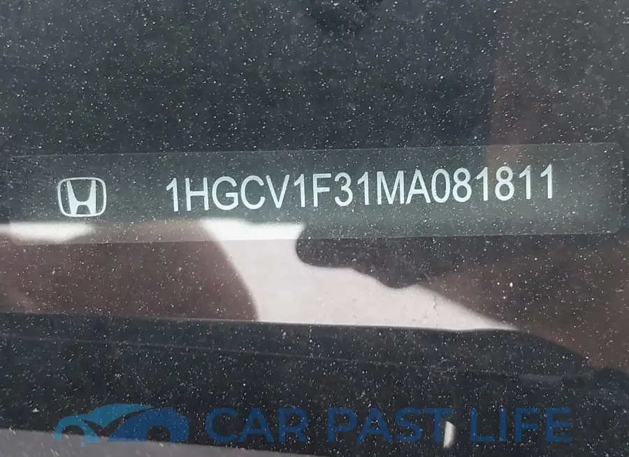 1HGCV1F31MA081811# 9