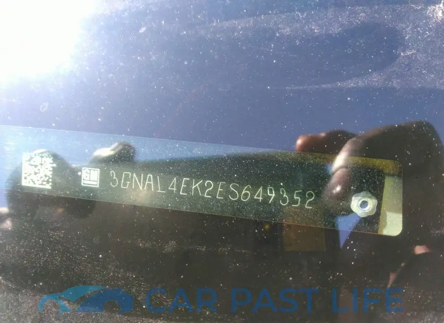 3GNAL4EK2ES649352# 9