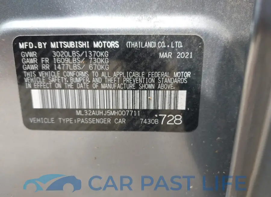 ML32AUHJ5MH007711# 9