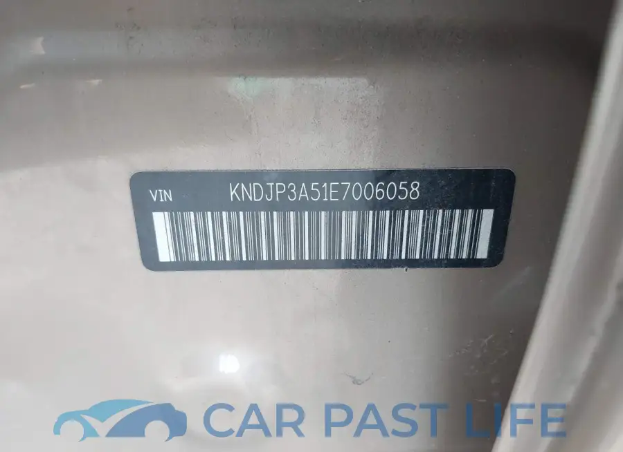 KNDJP3A51E7006058# 9