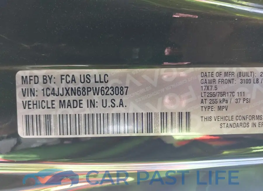 1C4JJXN68PW623087# 9