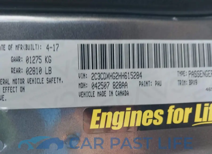 2C3CDXHG2HH615284# 9