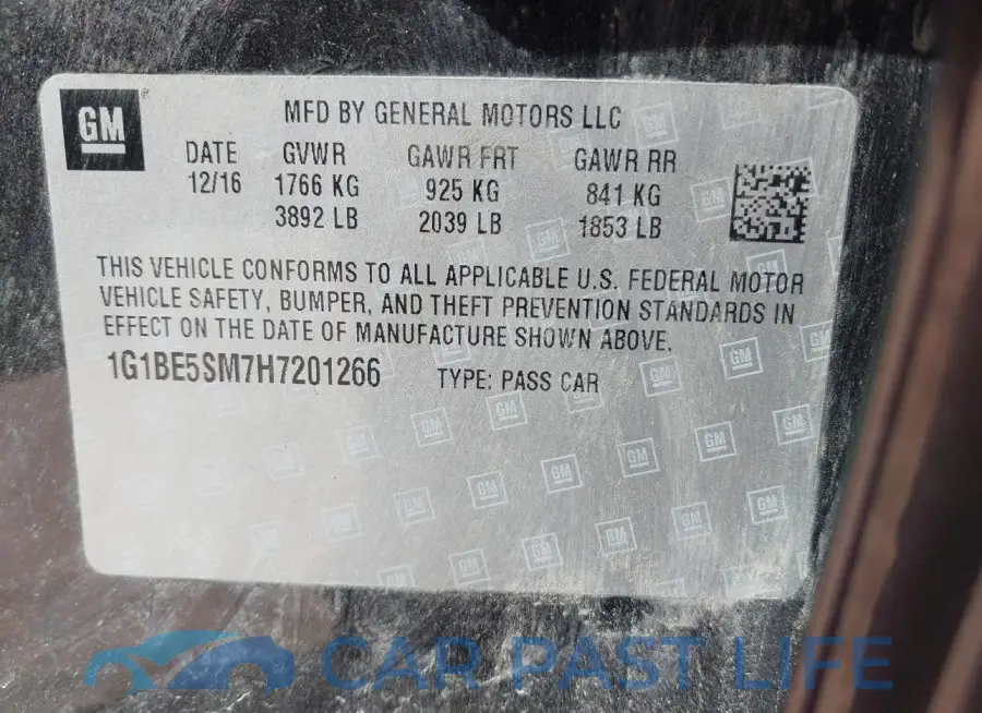 1G1BE5SM7H7201266# 9
