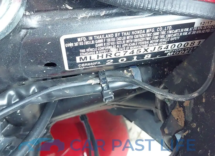MLHRC745XJ5400081# 10