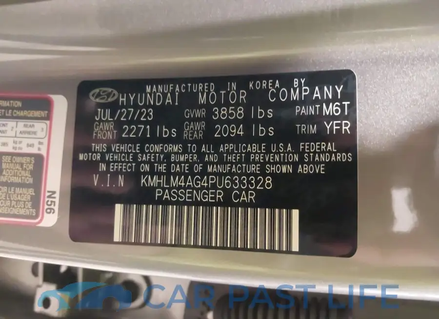 KMHLM4AG4PU633328# 9