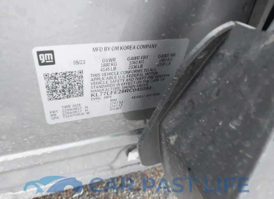 KL77LFE28RC045084# 9