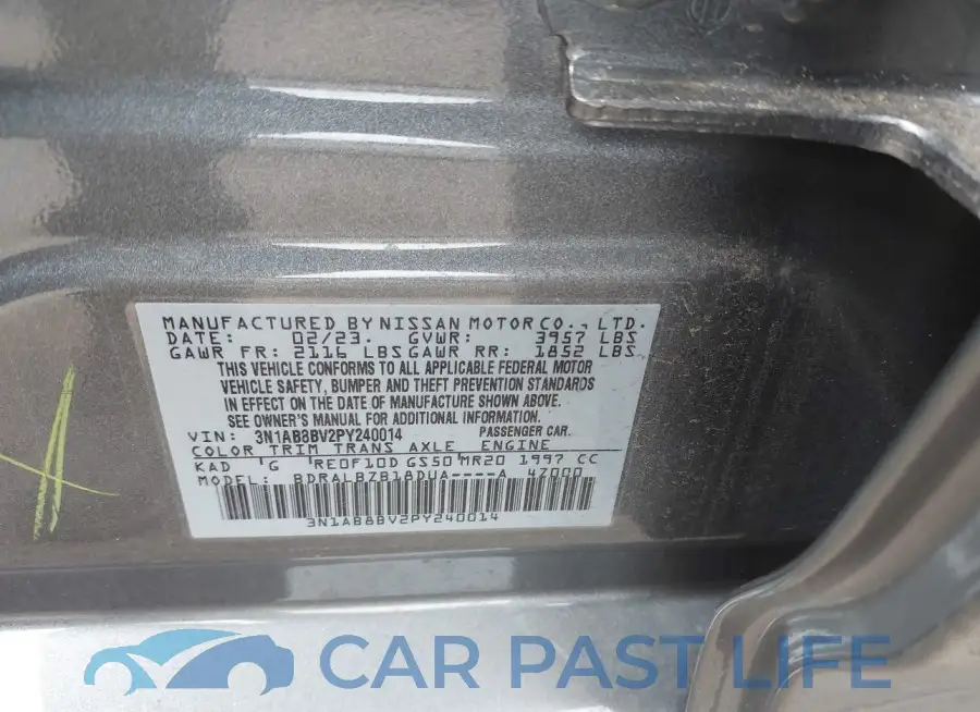 3N1AB8BV2PY240014# 9