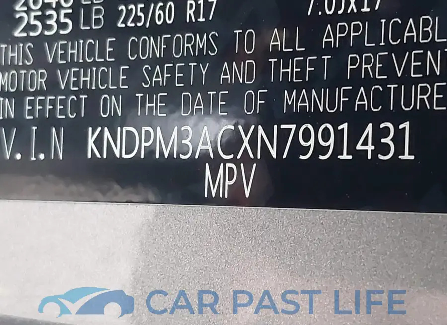 KNDPM3ACXN7991431# 9
