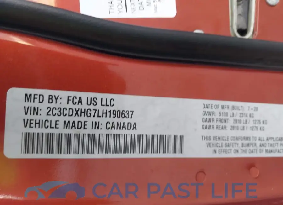 2C3CDXHG7LH190637# 9