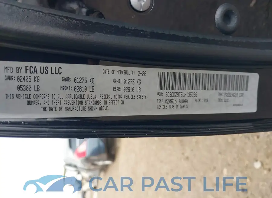 2C3CDZBT5LH135296# 9