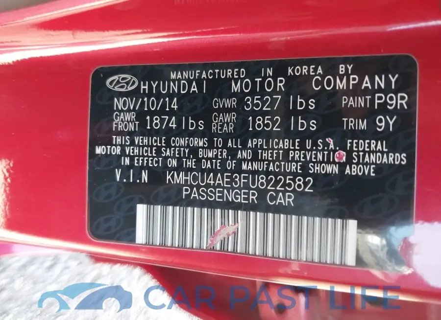 KMHCU4AE3FU822582# 9