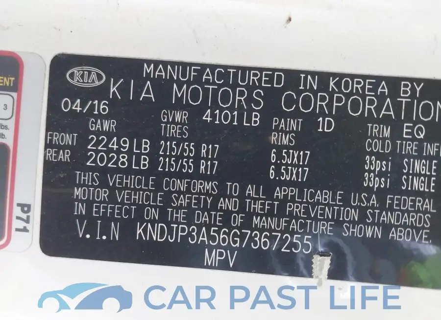 KNDJP3A56G7367255# 9