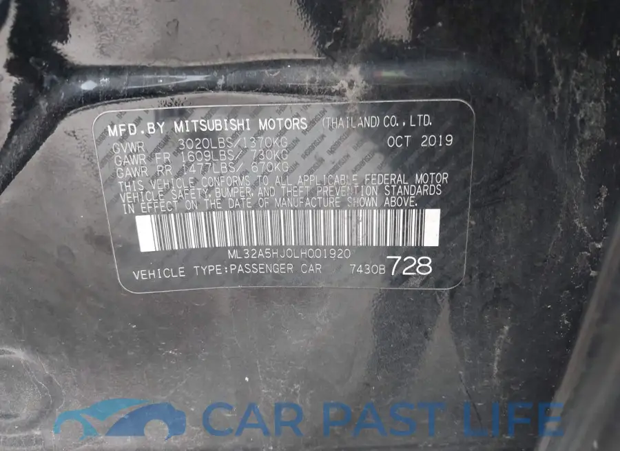 ML32A5HJ0LH001920# 9
