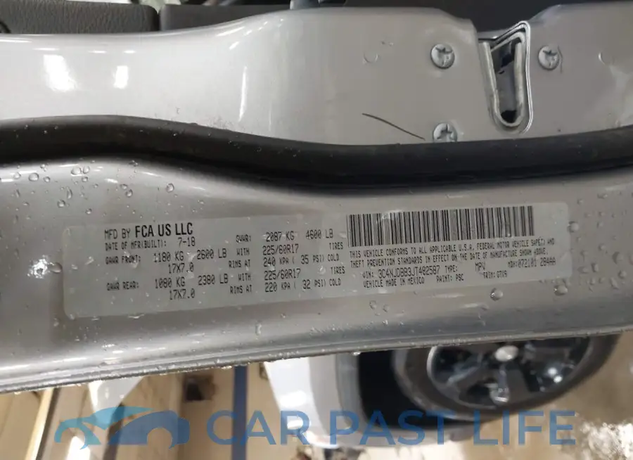 3C4NJDBB3JT482587# 9