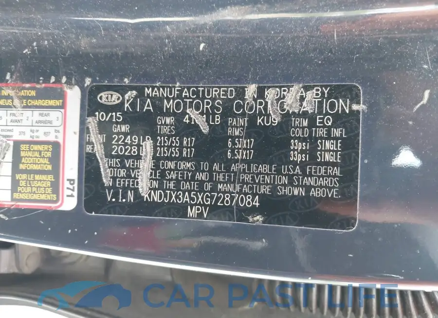 KNDJX3A5XG7287084# 9