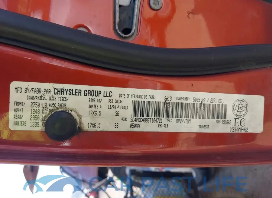 3C4PDCAB8ET104721# 9