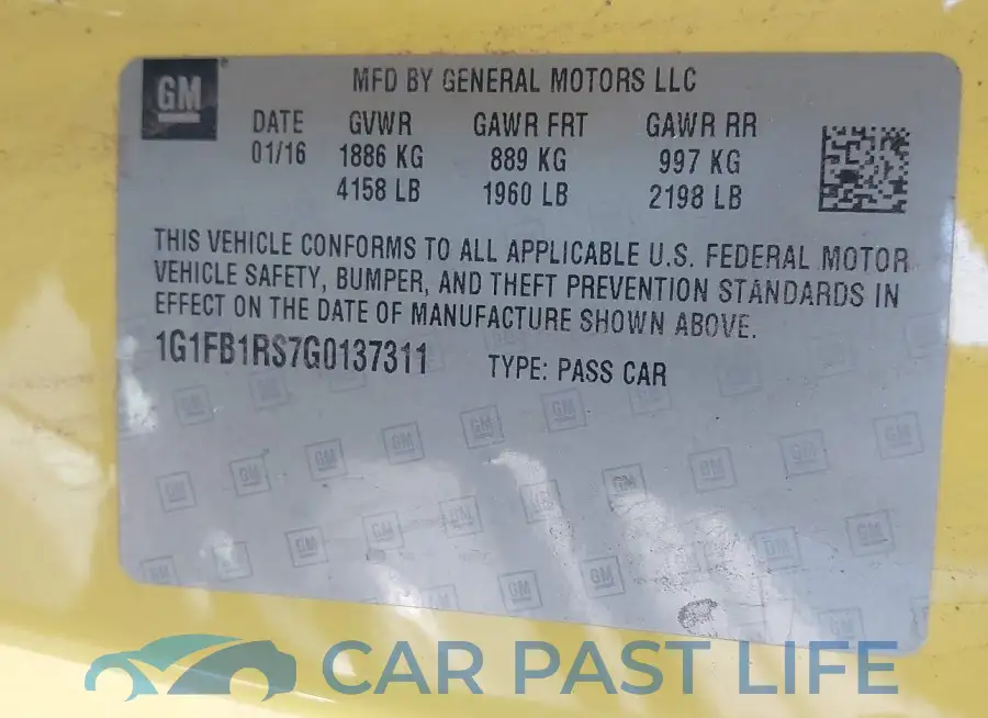 1G1FB1RS7G0137311# 9
