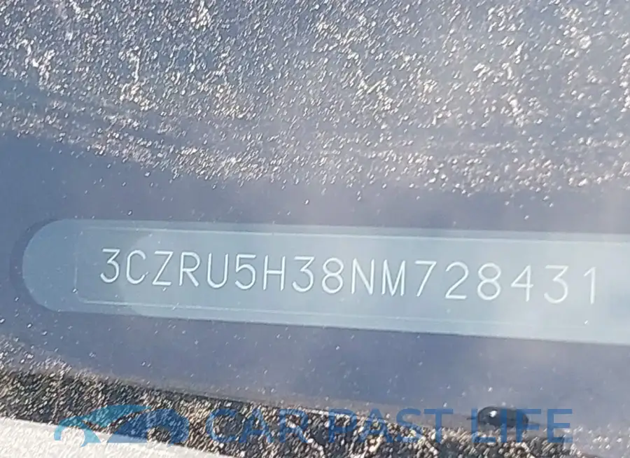 3CZRU5H38NM728431# 9