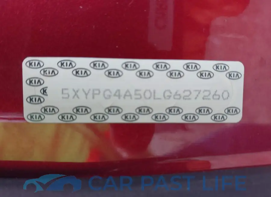 5XYPG4A50LG627260# 9