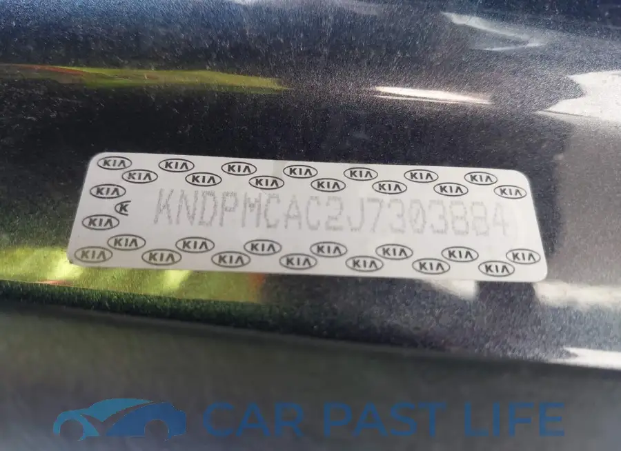 KNDPMCAC2J7303884# 9