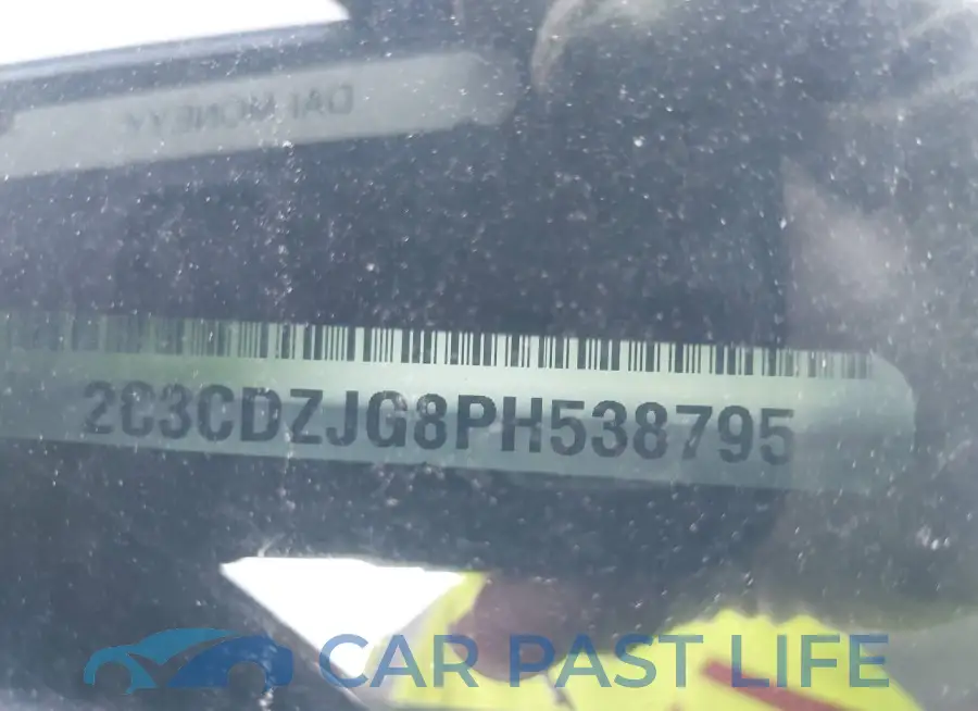 2C3CDZJG8PH538795# 9