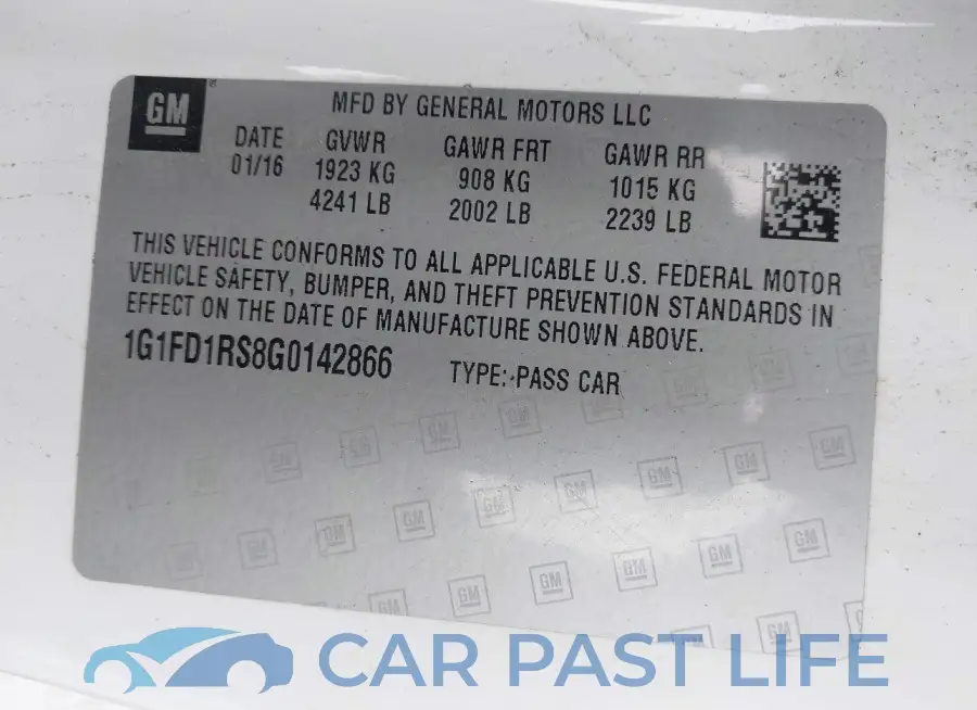 1G1FD1RS8G0142866# 9