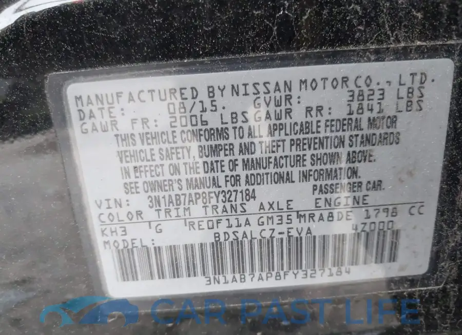 3N1AB7AP8FY327184# 9