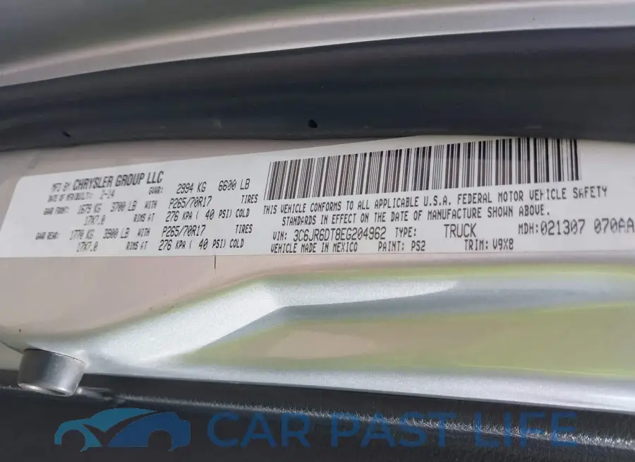 3C6JR6DT8EG204962# 9