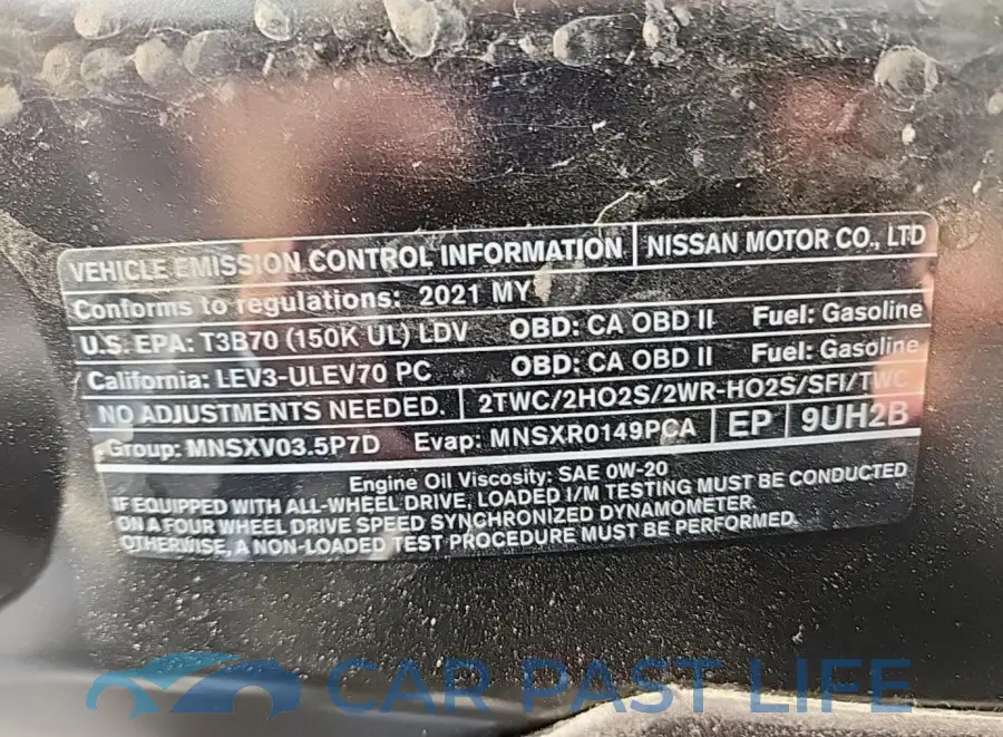 5N1AZ2CS0MC139824# 11