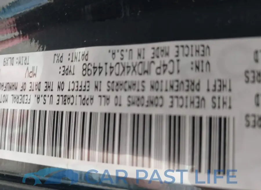 1C4PJMDX4KD414498# 9