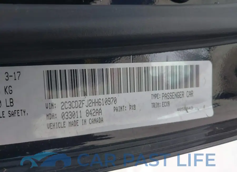 2C3CDZFJ2HH610970# 9