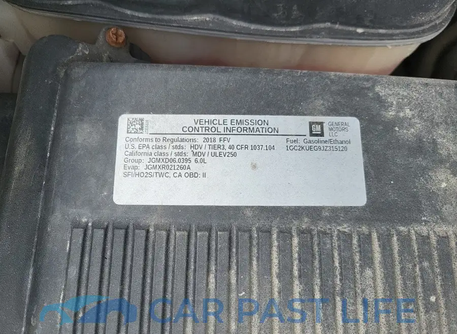 1GC2KUEG9JZ315120# 3