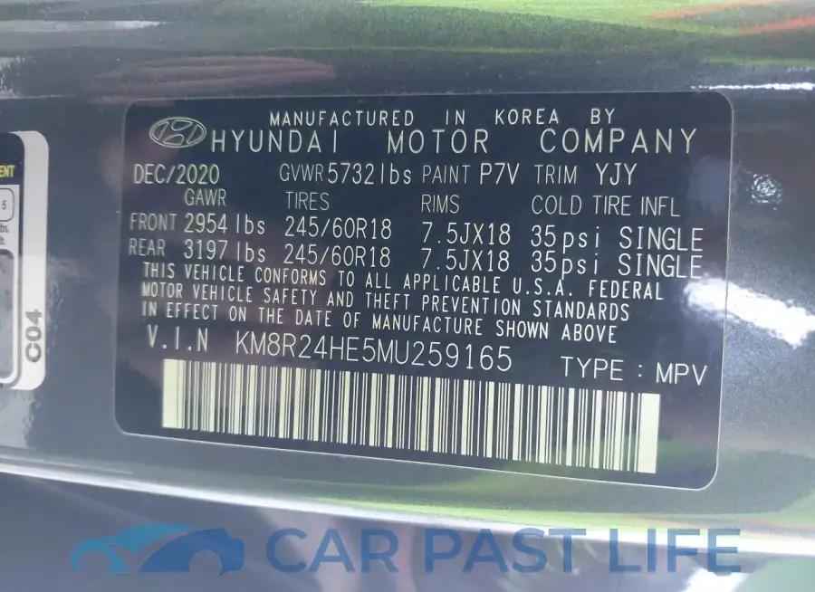 KM8R24HE5MU259165# 9