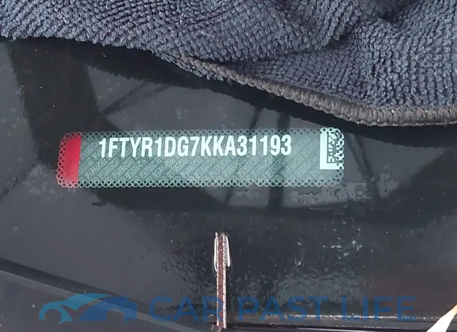 1FTYR1DG7KKA31193# 9
