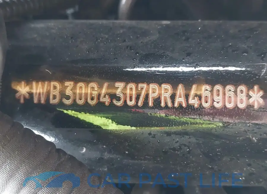 WB30G4307PRA46968# 10