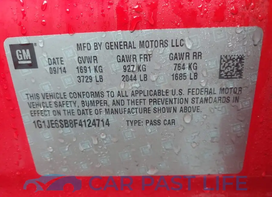 1G1JE6SB8F4124714# 9