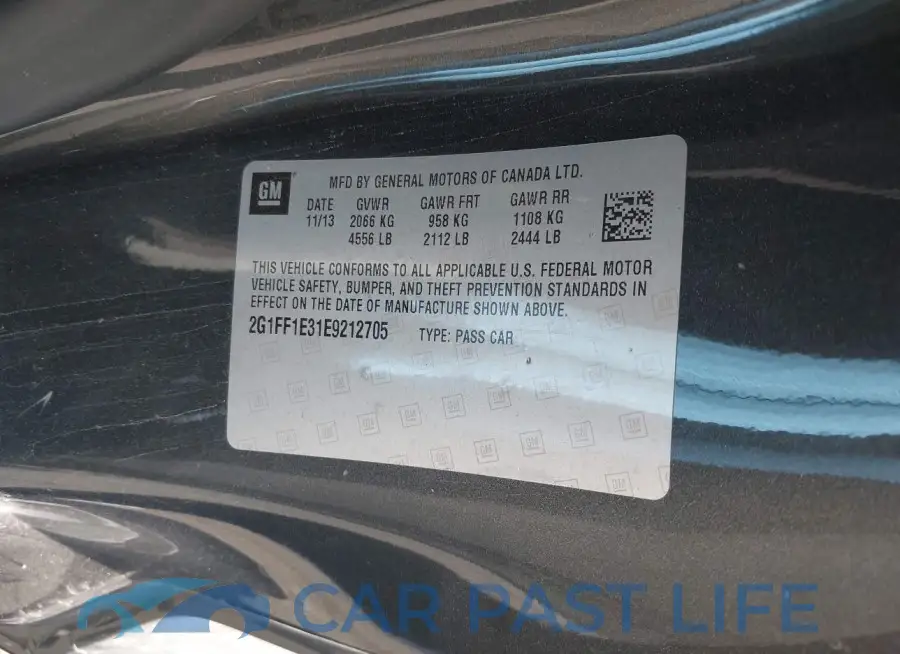 2G1FF1E31E9212705# 9