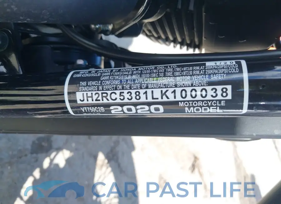 JH2RC5381LK100038# 10