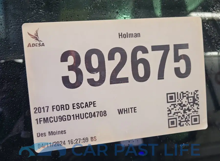 1FMCU9GD1HUC04708# 8