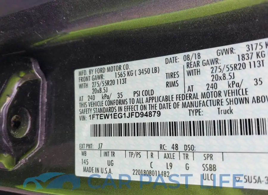 1FTEW1EG1JFD94879# 9