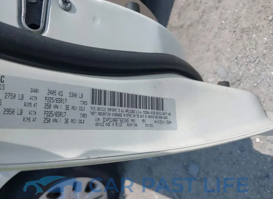 3C4PDCAB6FT631545# 9