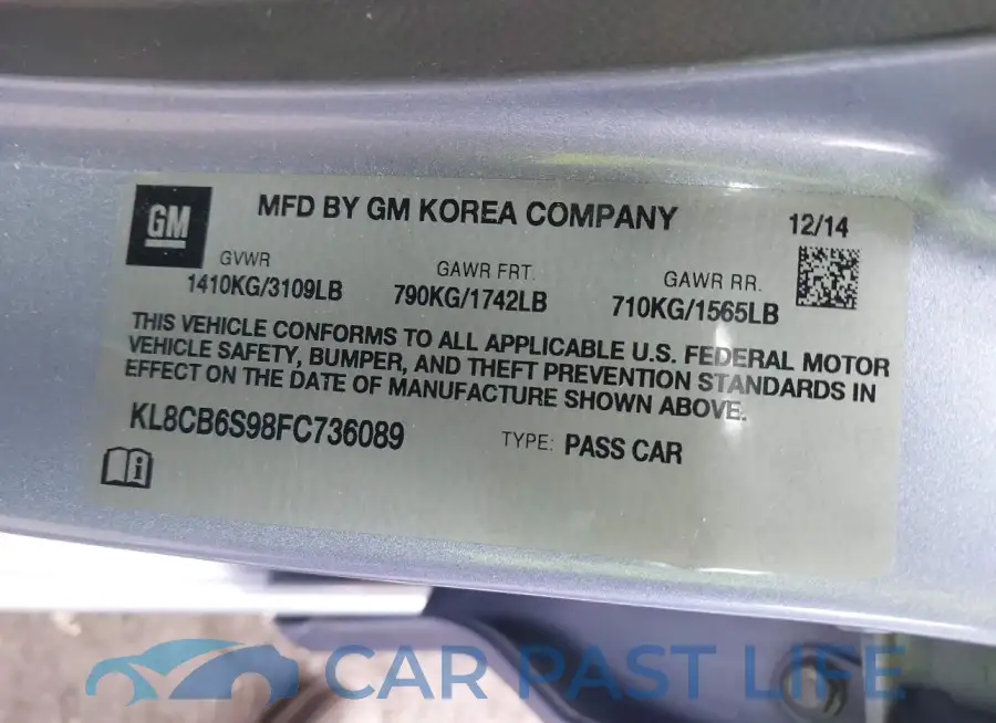 KL8CB6S98FC736089# 9