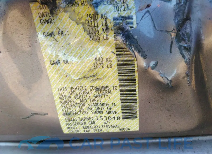 1N4AL3AP6EC153048# 9