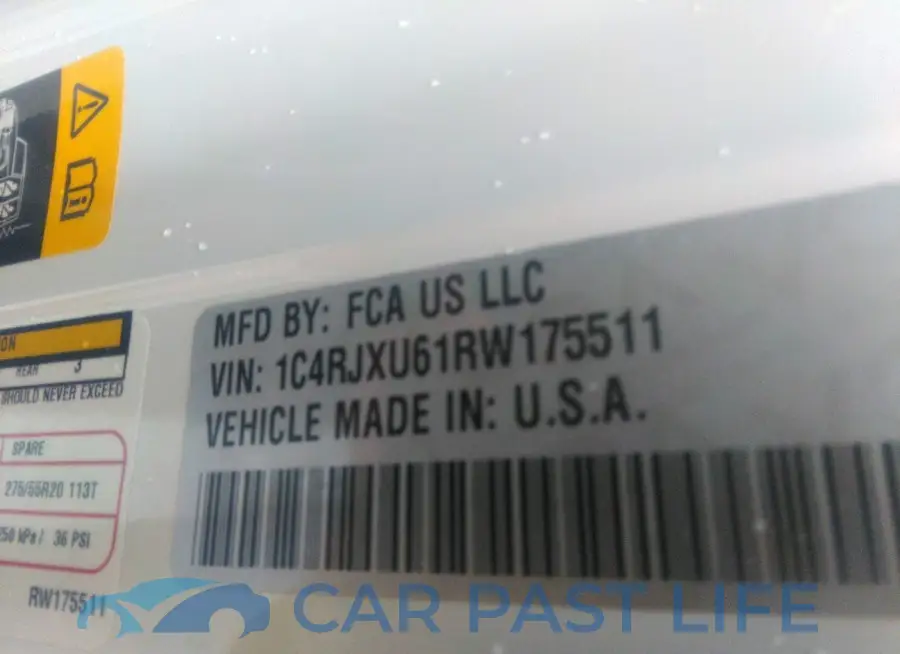 1C4RJXU61RW175511# 9