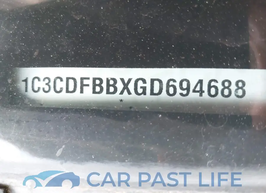 1C3CDFBBXGD694688# 9