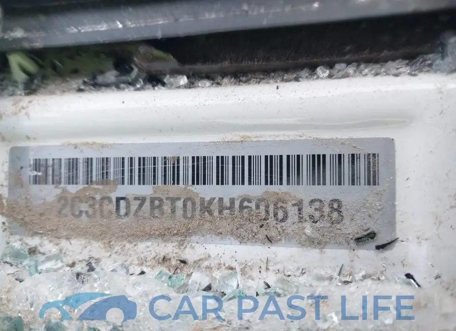 2C3CDZBT0KH606138# 9