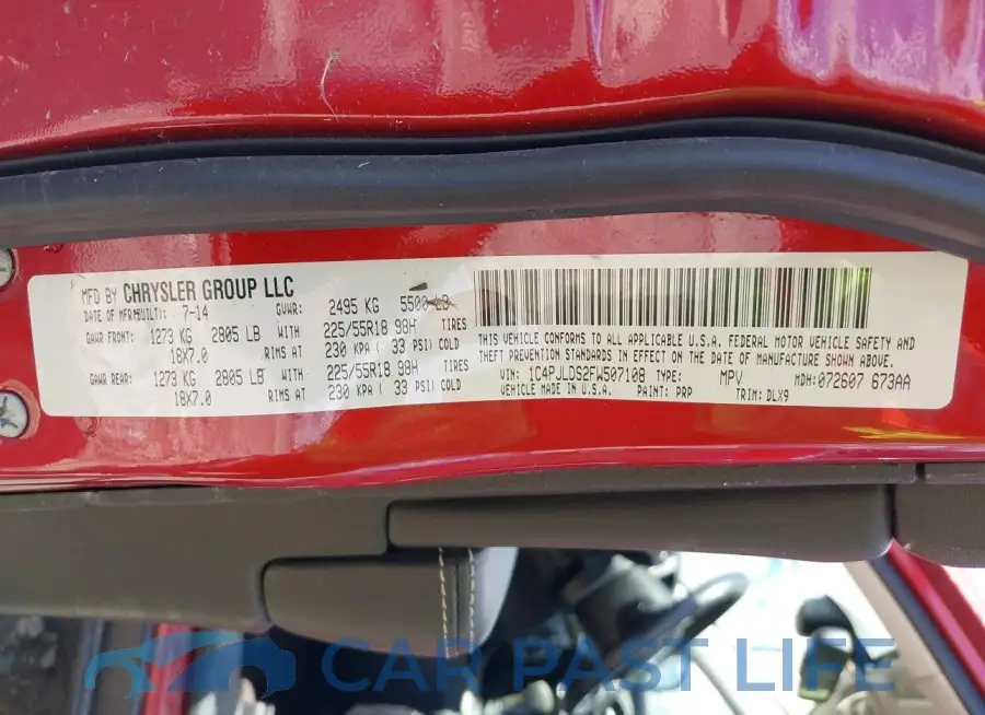 1C4PJLDS2FW507108# 9