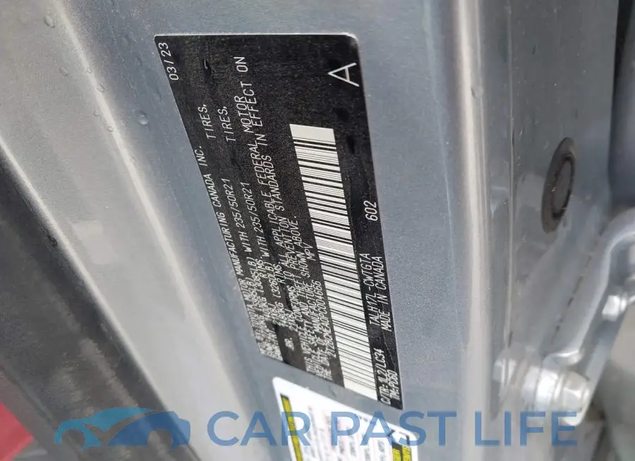 2T2BCMEA0PC004666# 9