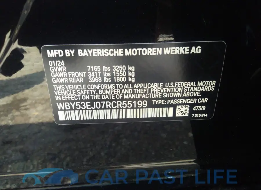 WBY53EJ07RCR55199# 9