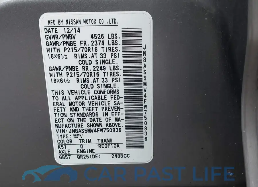 JN8AS5MV4FW750836# 9